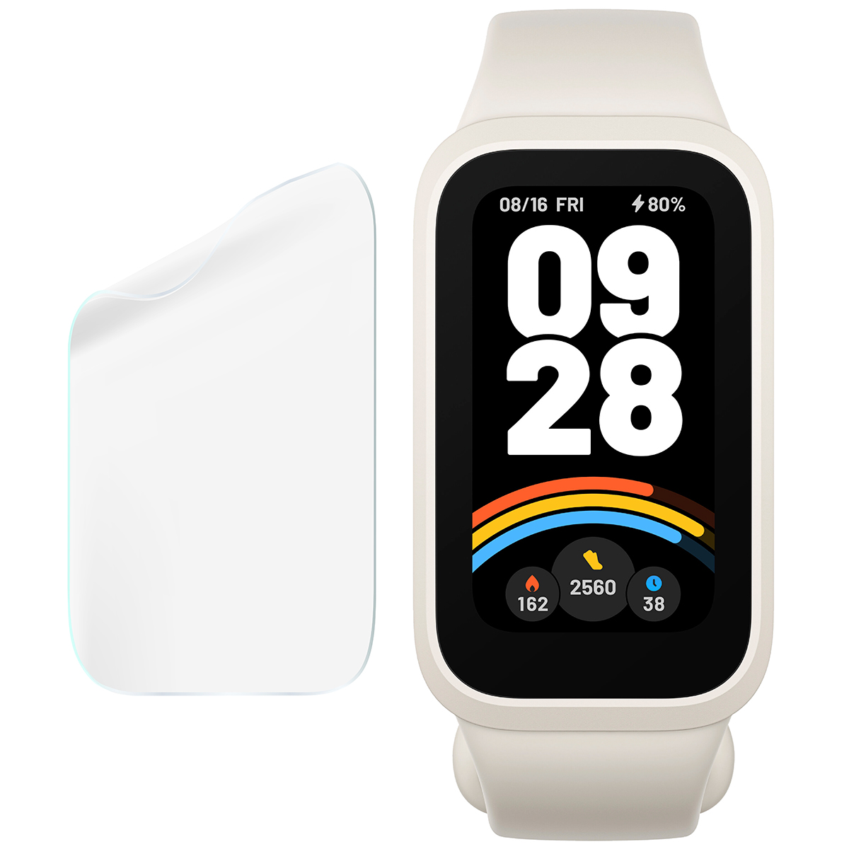 Bizon Watch Film Hydrogel Duo w zestawieniu z Xiaomi Smart Band 9 Active / Redmi Band 3